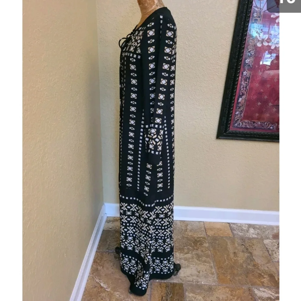 RARE BCBG MaxAzria Lianna Kaftan Maxi Dress XS - Picture 10 of 12